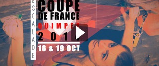 Teaser Coupe de France - Quimper Escalade - 18 et 19 OCTOBRE 2014 © Girwet