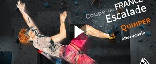 5e étape Coupe de France d\'Escalade de Difficulté à Quimper  - After-movie Â© Girwet